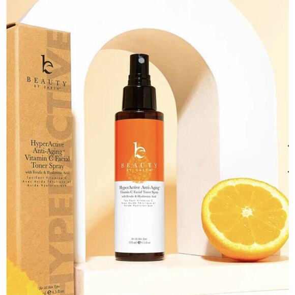 Beauty by Earth Vitamin C Anti-Aging Facial Toner Spray wHyaluronic Acid Exp7/24 - Picture 1 of 1